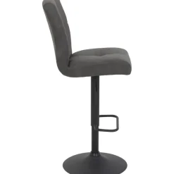 Hela Barhocker LENI Microfaser schwarz 2er Set