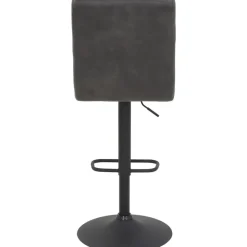 Hela Barhocker LENI Microfaser schwarz 2er Set
