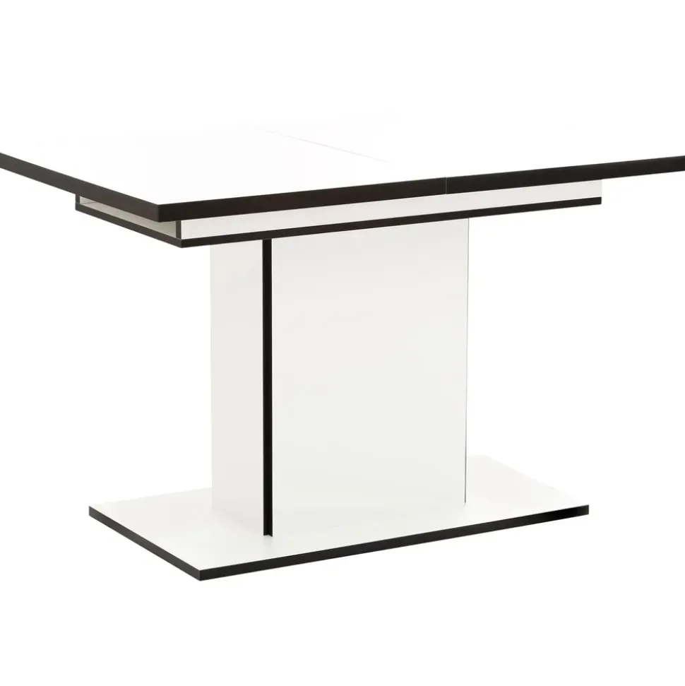 Hela Essgruppe Ariana, Esstisch mit 6 Stühlen, ausziehbarer Küchentisch, (Set, 7-tlg., 1 Tisch ausziehbar / 6 Stühle), Tisch 120-160cm, 6 Stühle mit hoher Belastbarkeit grau