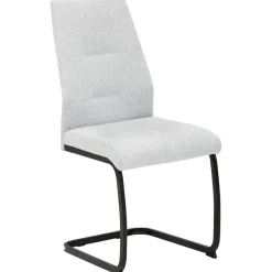 Hela Essgruppe Ariana, Esstisch mit 6 Stühlen, ausziehbarer Küchentisch, (Set, 7-tlg., 1 Tisch ausziehbar / 6 Stühle), Tisch 120-160cm, 6 Stühle mit hoher Belastbarkeit grau
