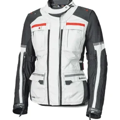 Held Carese Evo Textiljacke Grau/Rot L