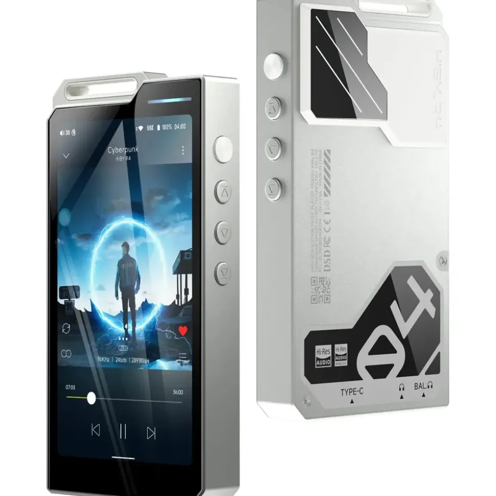 HiBy R4 Mp3-player - Silver