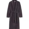 HIP Bademantel Uni Grau XS/S