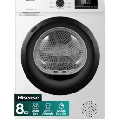 Hisense DHQE800BW2 Wärmepumpentrockner (8 kg)