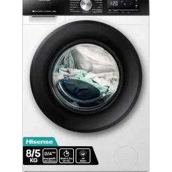 Hisense WD3S8043BW3 Waschtrockner (8 kg / 5 kg, 1400 U/min, weiß)