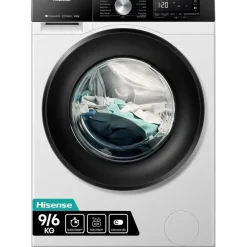 Hisense WD3S9043BW3 Waschtrockner (9 kg / 9 kg, 1400 U/min)
