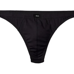 H.I.S. Herren Unterhose unifarben schwarz L 5er Pack