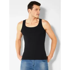 H.I.S. H.I.S Tanktop in khaki, schwarz), | Gr.: XL