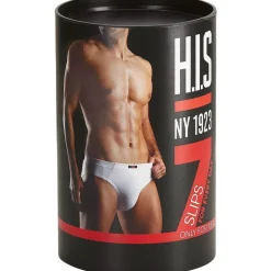 H.I.S. Slips schwarz S 7er Pack