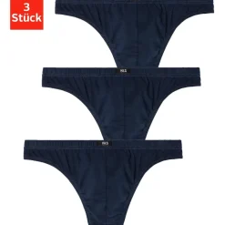 H.I.S. String blau M 3er Pack