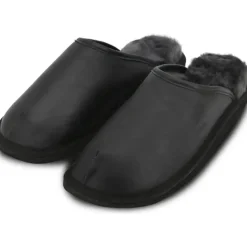 Hollert Pantoffeln Schwarz 44