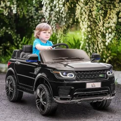 Homcom Elektroauto Kinder-SUV schwarz (1-tlg)