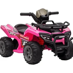 Homcom Kinder-Elektroquad Rosa (6V)