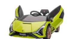 Homcom Lamborghini Sian Elektroauto 12V grün (MP3/USB)
