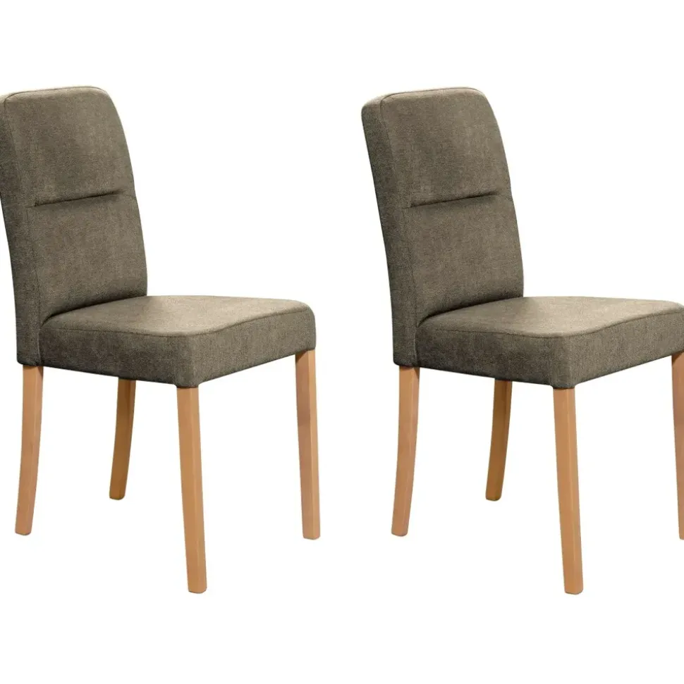 Home Affaire Eckbankgruppe HOME AFFAIRE "Laros Sitzgruppe, Eckbank, Stühle, Tisch", braun (dunkelbraun, dunkelbraun, natur), B:182cm H:85cm T:141cm, 100% PES, Sitzmöbel-Sets, Eckbankgruppe, perfekt für Küche, Esszimmer, Wohnzimmer, Bestseller