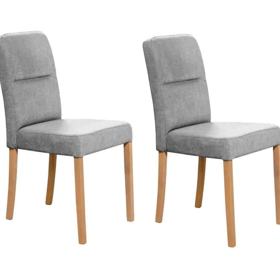 Home Affaire Eckbankgruppe Laros Sitzgruppe, Eckbank, Stühle, Tisch, (Set, 4tlg Set), perfekt für Küche, Esszimmer, Wohnzimmer, Bestseller grau