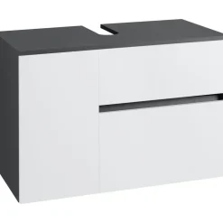 Home Affaire Waschbeckenunterschrank Wisla 80 x 53 cm Grau
