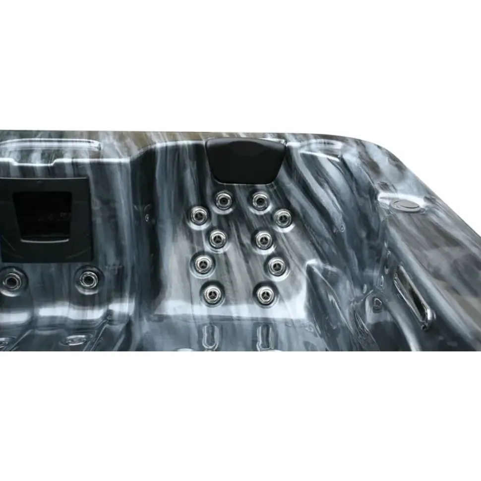 Home Deluxe Black Marble 210 x 160 x 80 cm