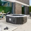 Home Deluxe Drop Ø 185 x  65 cm schwarz