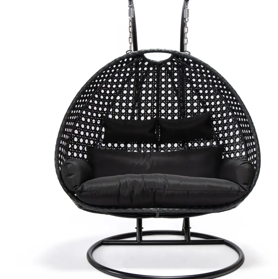 Home Deluxe Hängesessel Twin schwarz