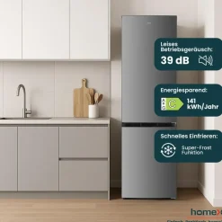 Homex CFSN2531C Kühl-Gefrierkombination