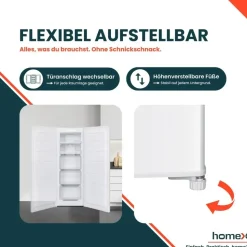 Homex FSN1611E-W Weiß