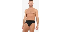 HOM Neels Slip schwarz/weiß S 2er Pack