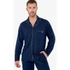HOM Pyjama Rafael Blau XXL