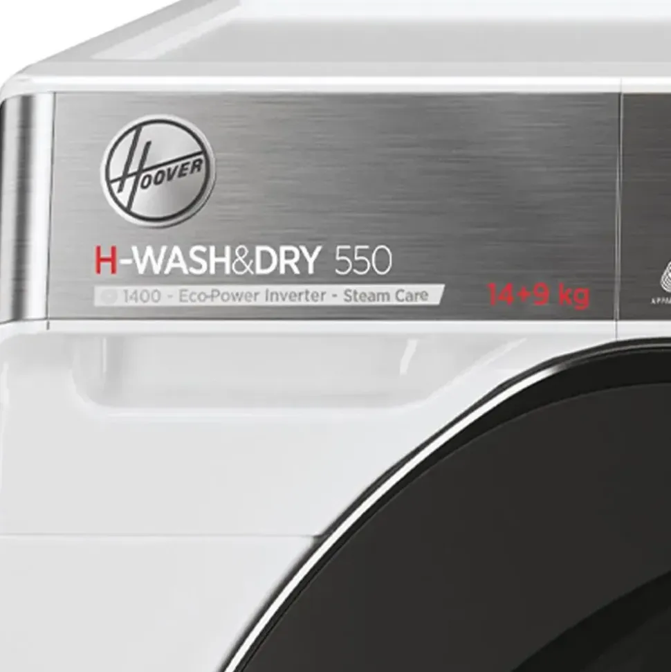 Hoover H-WASH&DRY 550 H5DPB4149AMBC-S Waschtrockner (14 kg / 9 kg, 1400 U/min)
