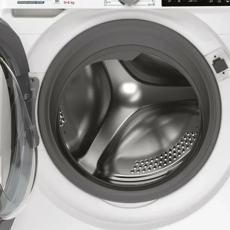 Hoover H-Wash 500 HDQ 496AMBS/1-S Waschtrockner (9 kg / 6 kg, 1400 U/min)