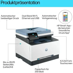HP Color LaserJet Pro MFP 3302fdwg mehrfarbig (759V2F)