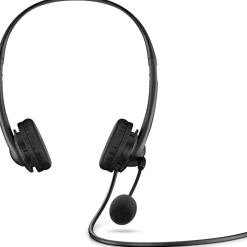HP G2, Kabelgebunden, USB-A), Office Headset, Schwarz