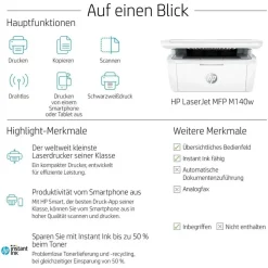 HP LaserJet M140w