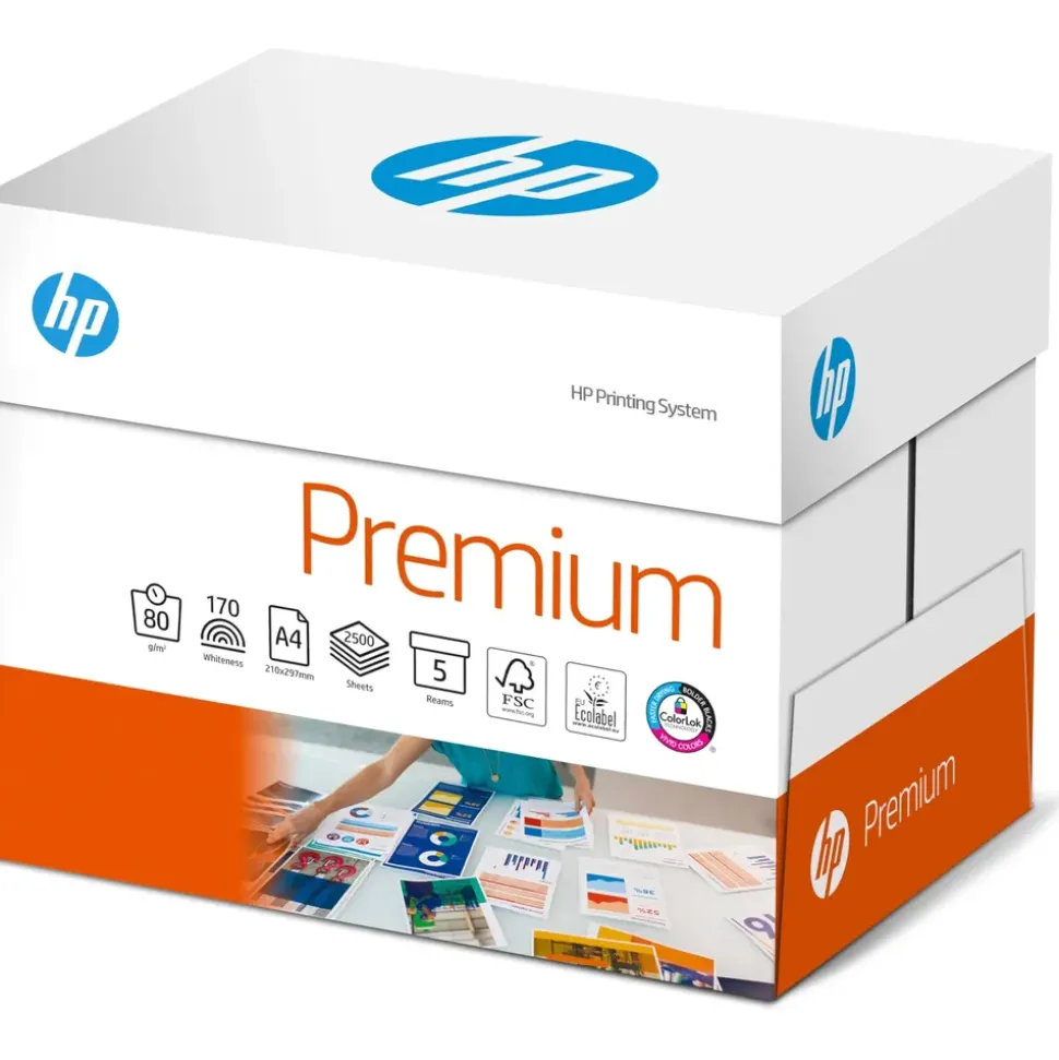 HP Premium A4 80 g/m2 5 x 500 Blatt