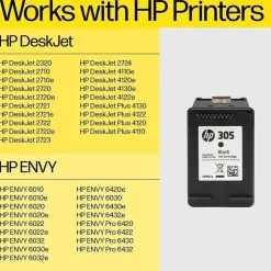 HP 305 schwarz + CMY
