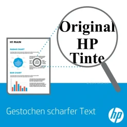 HP 301 schwarz + CMY