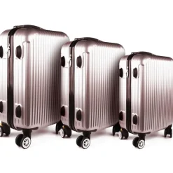 Hti-Living High Level Koffer-Set 3-tlg. rosa