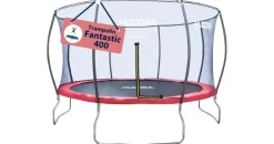 Hudora Fantastic 400V 400 cm inkl. Sicherheitsnetz rot