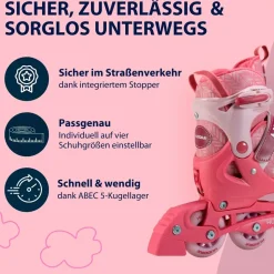Hudora Mia 2.0 Pink 37-40