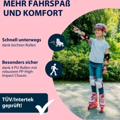 Hudora Mia 2.0 Pink 37-40