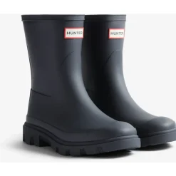 Hunter Downpour Short Boot Gummistiefel Blau 43