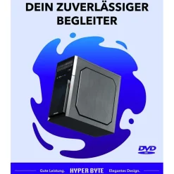 HYPER BYTE Ultra Office PC Intel Core i5 4,3 GHz 16 GB RAM 512 GB SSD GT 730 Windows 11 Pro
