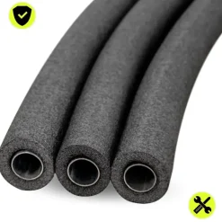 HyperMotion Gartentrampolin 366 cm inkl. Sicherheitsnetz und Leiter Schwarz