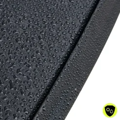 HyperMotion Gartentrampolin 366 cm inkl. Sicherheitsnetz und Leiter Schwarz