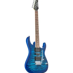 IBANEZ GRX70QA-TBB Transparent Blue Burst
