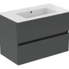 Ideal Standard Eurovit+ Unterschrank und Waschtisch 81 cm Grau