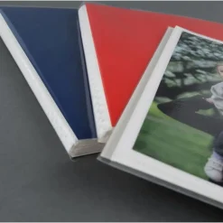 Ideal Trend Fotoalbum mit Soft-Cover Slip-in Album 24 Fotos Uni - Farbe: Rot | Format: 10x15 - Rot