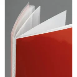 Ideal Trend Fotoalbum mit Soft-Cover Slip-in Album 24 Fotos Uni - Farbe: Rot | Format: 10x15 - Rot
