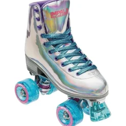 Impala Quad Skate Holographic Silber 42
