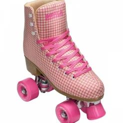 Impala Quad Skate Pink Tartan 37